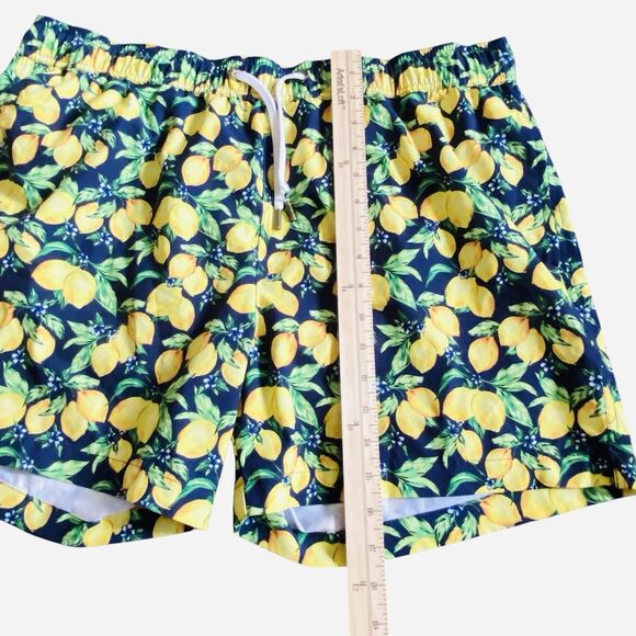 Weworewhat Lemon Print  Swim Trunks Drawstring Pockets Men’s XL - Picture 8 of 8